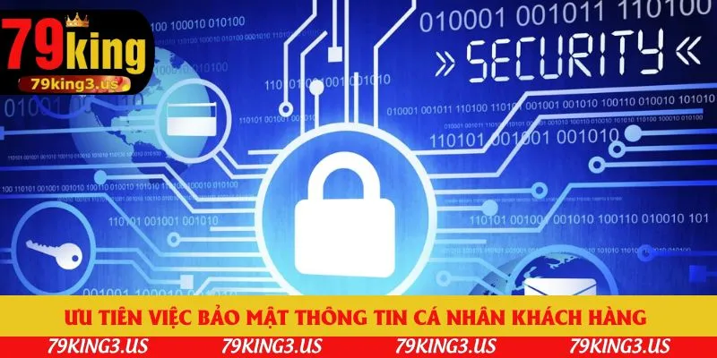 Ưu tiên hàng đầu là bảo mật thông tin cá nhân hội viên