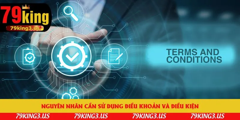 Nguyên nhân cần sử dụng điều khoản và điều kiện